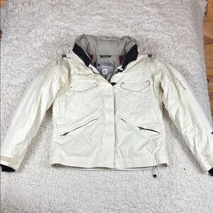 Columbia Women's 
Titanium Jacket Omni
Tech Waterproof Off-White
Size Large